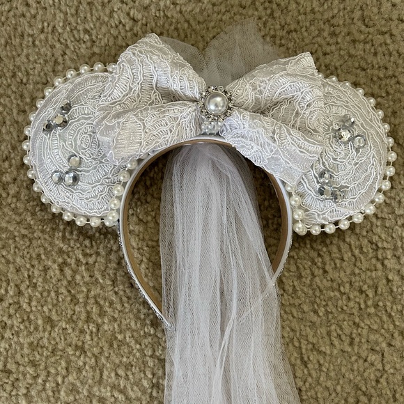 Accessories - Handmade Disney Mickey Mouse Bride Ears